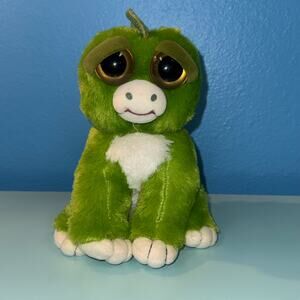 Feisty Pets Extincy Eddy Stegosaurus Plush Funny Dinosaur Squeeze Toy Green